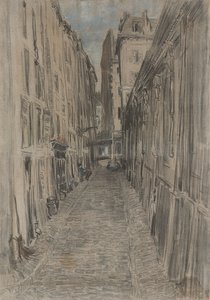 Rue à Paris - Everett Shinn
