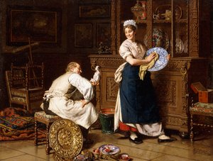 Nettoyage de printemps, 1876