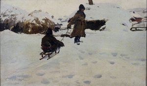 Hiver, 1902 - Evgeni Ivanovich Stolitsa