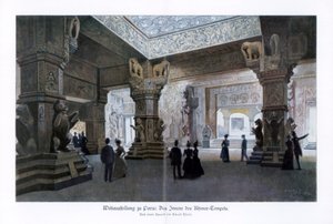 Temple Khmer, Exposition Universelle de Paris, 1889, 1900