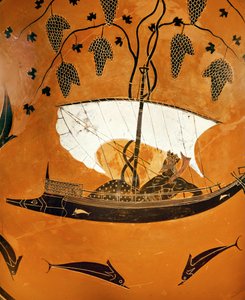 Dionysos dans son bateau