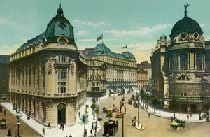 Aldwych et théâtre Gaiety, vers 1900