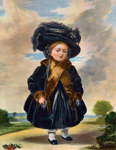 Reine Victoria 1819-1901 âgée de quatre ans, 19e siècle