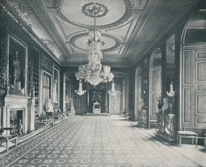 La salle du trône, château de Windsor, vers 1899, 1901