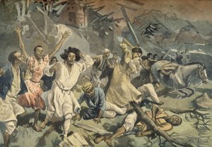 Cyclone à Mayotte, du Petit Journal, 27 mars 1898