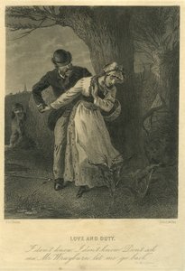 Notre ami commun, Amour et Devoir : Eugene Wrayburn et Lizzie Hexam - F.O.C. and McRae, C. John Darley