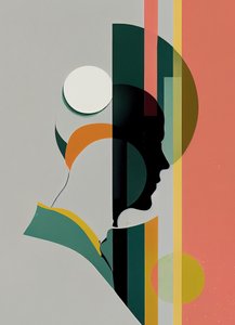 Portrait minimaliste d