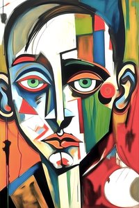 Portrait triste - F. Abderrahim
