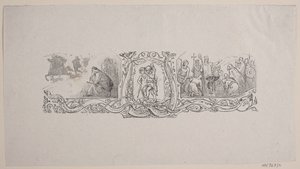 Le saint évêque Jon et Sæmund Frode - F. Hendriksen