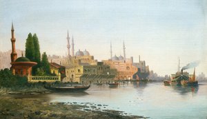 Vue de Constantinople - F. Herink