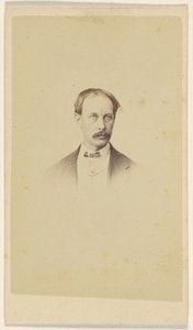 [Homme non identifié avec moustache, en vignette] - F. Schwarzschild