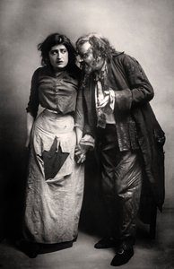 Constance Collier et Herbert Beerbohm Tree, acteurs anglais, 1906