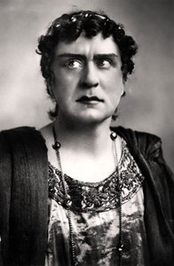 Herbert Beerbohm Tree 1853-1917, acteur anglais, 1906