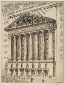 La Bourse de New York - F. W. W. Hoppe