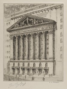 La Bourse de New York - F. W. W. Hoppe