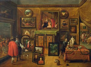 La Galerie de tableaux de Pieter Stevens, vers 1640-48