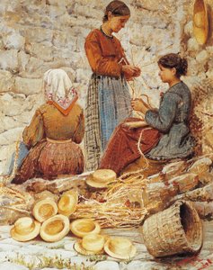 Tresseuses de paille toscanes (Trecciaiole)