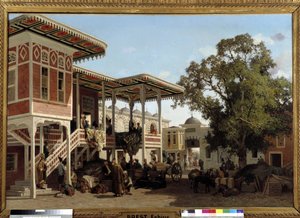 Un caravansérail (ou caravane) à Trébizonde - Fabius Brest