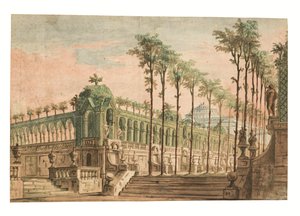 Décor de scène d