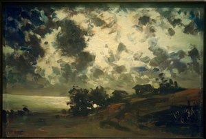 Clair de lune, étude - Fanny Churberg