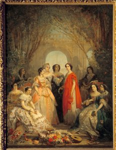 Les Dames Sociétaires de la Comédie Française dans leur rôle