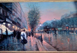 Vue des Grands Boulevards à Paris - Fausto Giusto