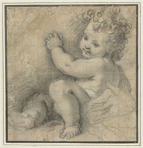 Enfant Jésus avec la main de Marie - Federico Barocci