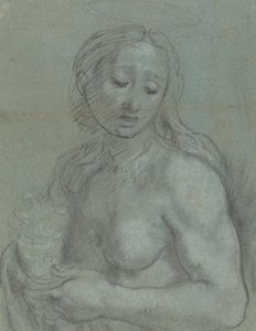Demi-longueur de Marie-Madeleine [verso] - Federico Barocci
