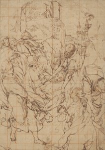 La mise au tombeau du Christ - Federico Barocci