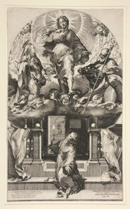 La Vision de Saint François (Il Perdono di San Francesco) - Federico Barocci