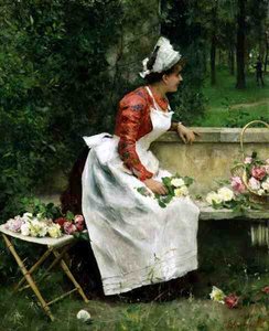 Cueillir des fleurs