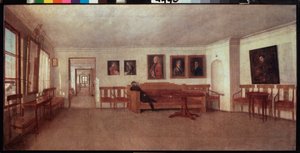 Intérieur de la maison de A Semensky près de Tver