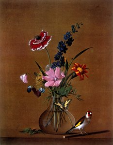 Bouquet de fleurs avec un papillon