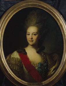 Portrait de la comtesse Ekaterina Nikolaïevna Orlova 1758-1781 - Fedor Stepanovich Rokotov