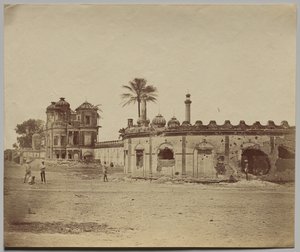 Le Secundra Bagh, montrant la brèche et la porte