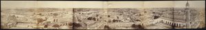 (Panorama de Lucknow, pris du palais de Kaiserbagh)