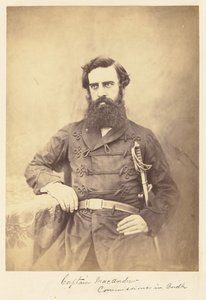 Capitaine MacAndrew. Commissaire à Oudh