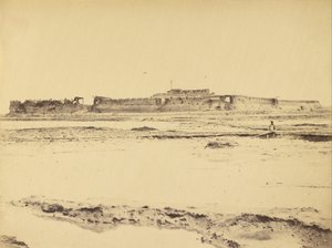 Extérieur du fort nord, rivière Peiko, montrant l