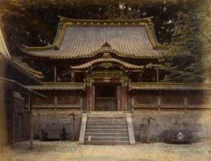 Porte Kurohozon, Shiba - Felice Beato