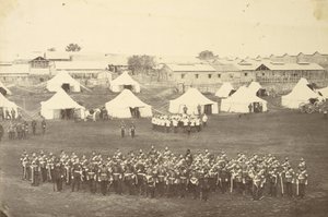 Portrait de groupe du bataillon des Royal Marines