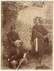 Groupe de Kachins - Felice Beato