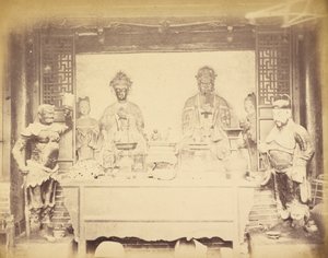 Maison du quartier général, 1ère division, Pehtang, Chine, 1er août 1860