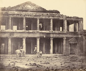 Intérieur de Secundra Bagh après le Massacre - Felice Beato