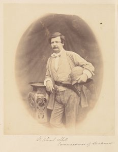 Lieutenant-colonel Abbott, commissaire de Lucknow - Felice Beato