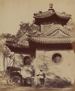 Mosquée Près de Pékin Occupée par le Commandant en Chef et Lord Elgin, Octobre 1860 - Felice Beato