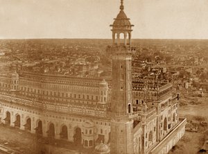Panorama de MachiBoran, Lucknow - Felice Beato