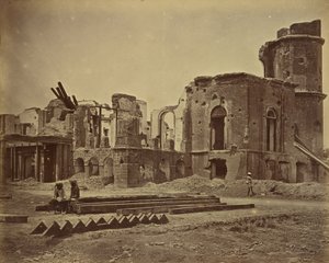 Ruines de la Résidence - Felice Beato