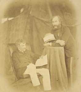 Sir Henry Drury Harness, K.C.B., colonel commandant, ingénieurs royaux et colonel Robert Abercromby