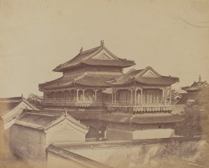 Temple de Confucius, Pékin, octobre 1860