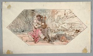 Apollon garde les troupeaux du roi Admète